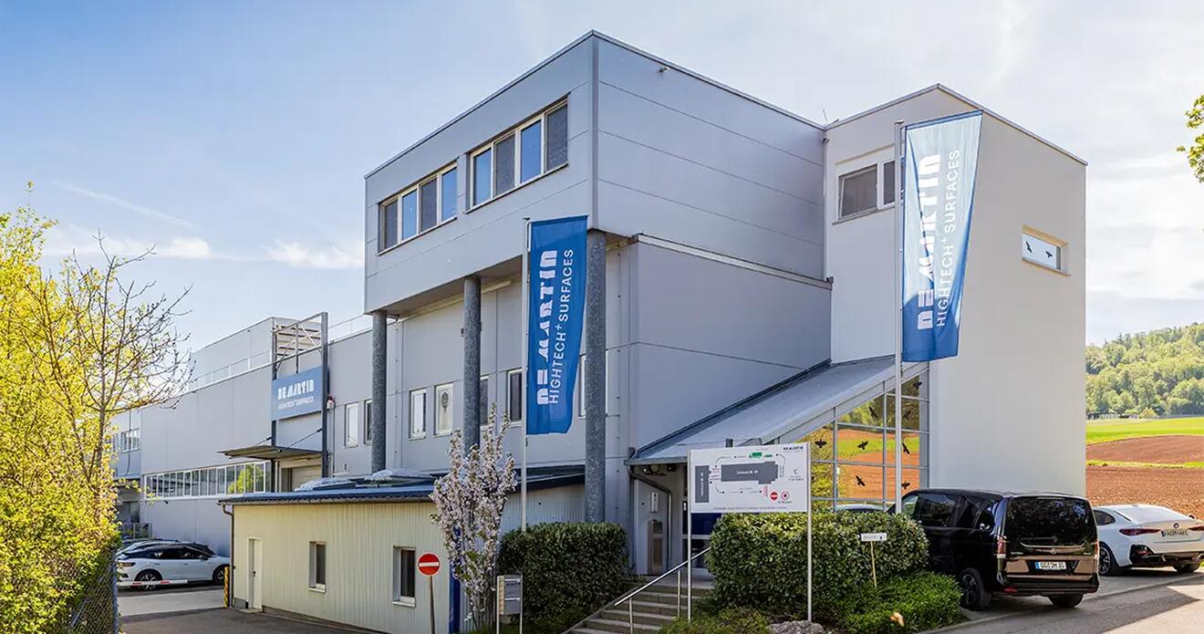 De Martin GmbH Hightech+Surfaces Aalen, Deutschland