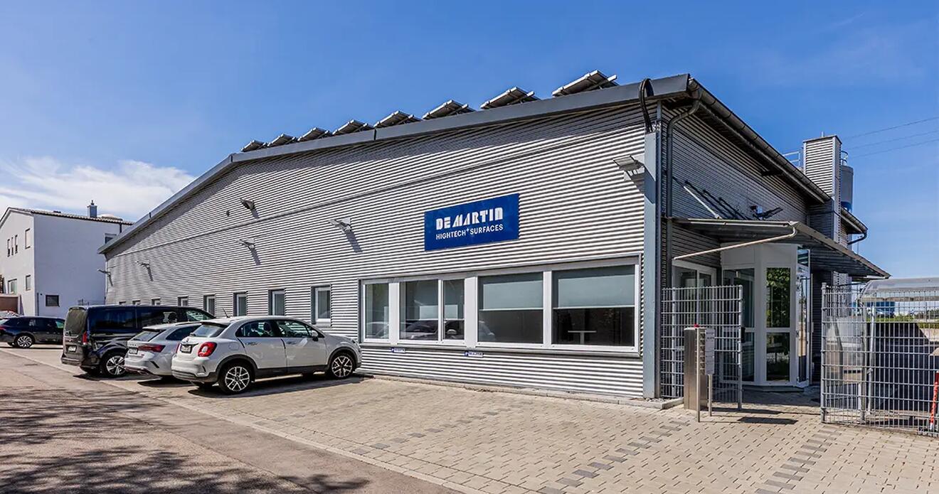 De Martin GmbH Hightech+Surfaces Essingen, Deutschland